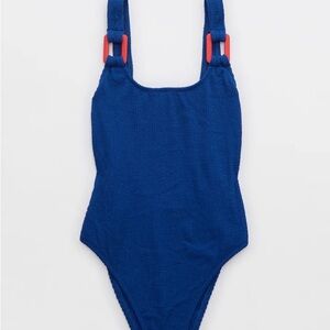 Aerie Crinkle Birthday Scoop Cheekiest One Piece Swimsuit